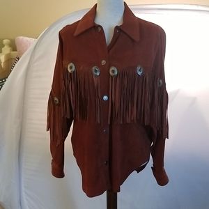Firenze Suede Fringe Shirt